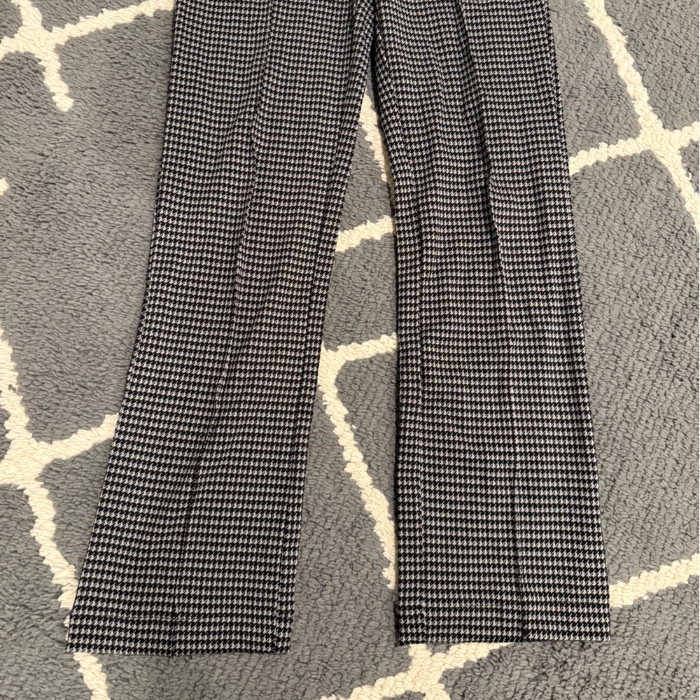 Tahari Houndstooth Pixie Work Pants - image 4